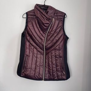 Maroon Calvin Klein Puffer Vest